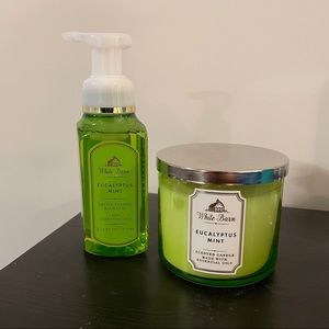 Eucalyptus Mint Foaming Hand Soap & Candle